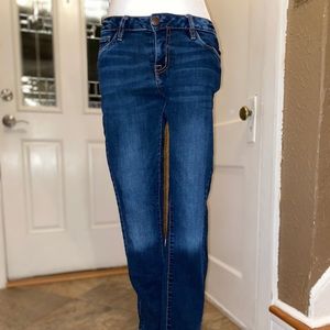 Dark Stretchy Skinny Jean - Sz 8 - Lightly Worn